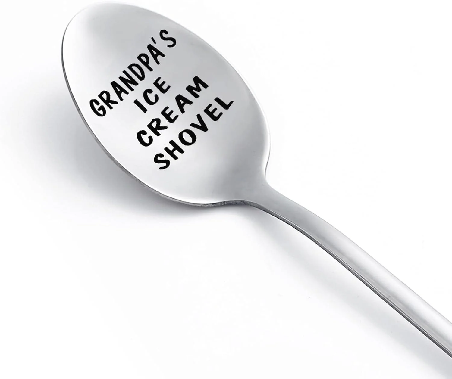 Gifts for Dad Fathers Gifts for Men Funny Engraved Stainless Steel Spoon Shovel, Birthday Father’S Day Gifts Thanksgiving Gifts for Him Grandpa. - Image 9