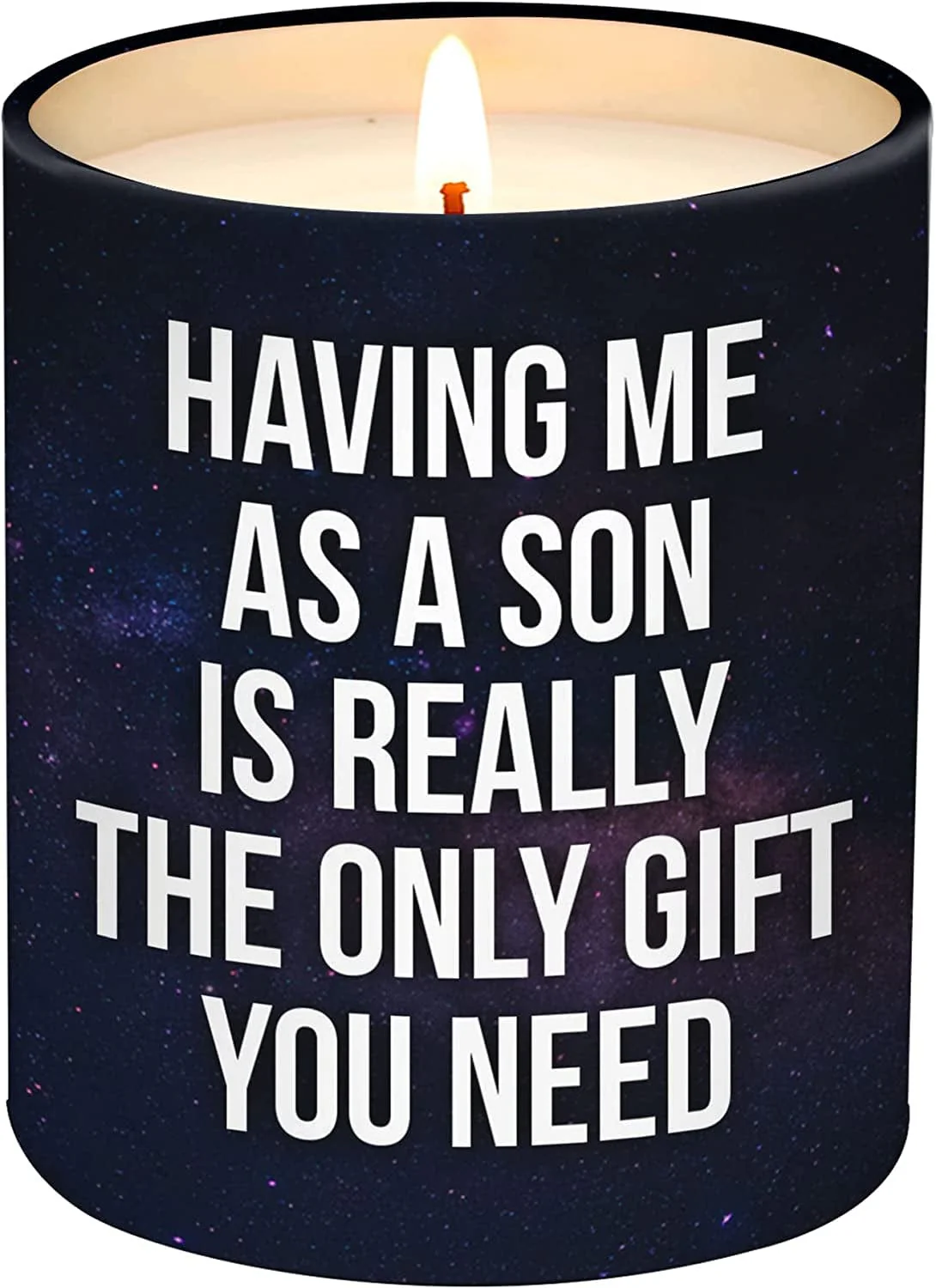 Gifts for Mom, Gifts for Dad from Son - Mom Gifts, Dad Gifts - Fathers Day, Mothers Day Gifts from Son - Birthday Gifts for Mom, Dad - Mom Birthday Gifts, Dad Birthday Gifts Lemongrass Candle - Image 2