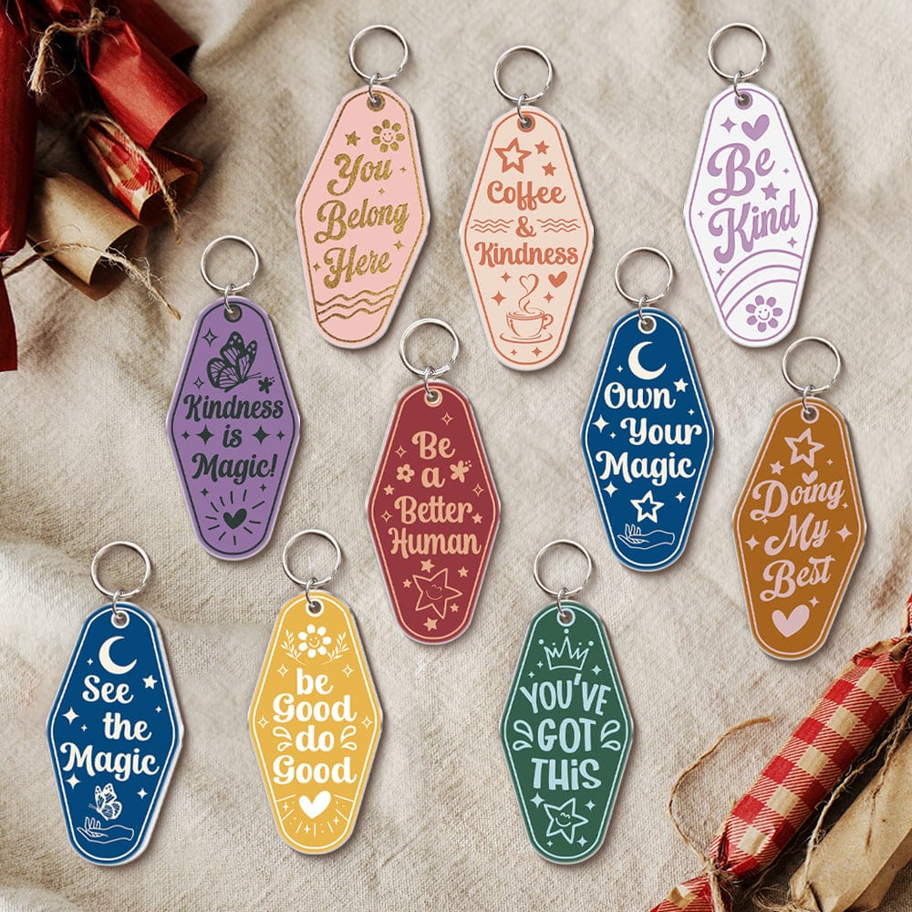 Good Things Are Coming With Retro Inspired Motel Acrylic Keychain Personalized Gift TA29 889814 - Image 10