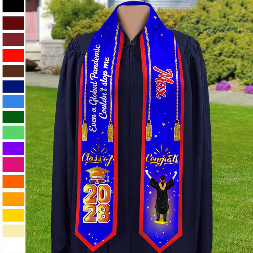 Congrats Class Of 2026 Custom Quote Graduation Stoles, graduation Gift 892293 - Image 3