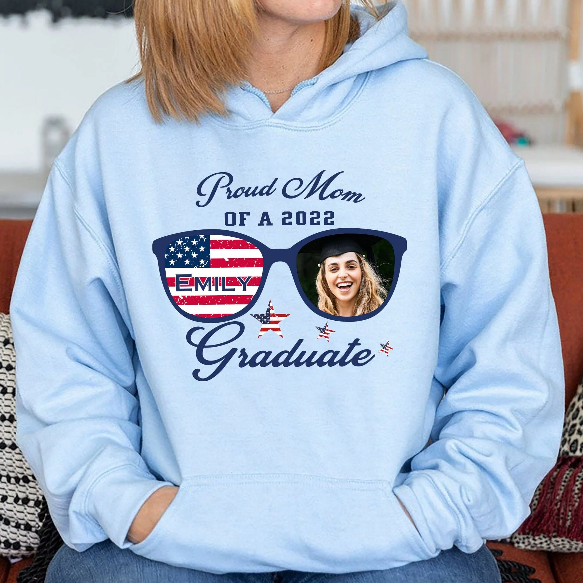 Graduation Family Upload Photo Shirt C216 - Image 5