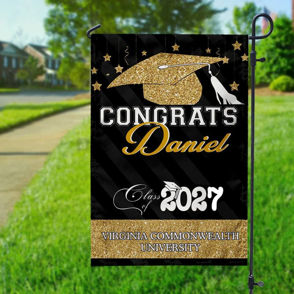 Congrats Class of 2026 Garden Flag, Graduation Gift, Senior Gift LM32 889871 - Image 7