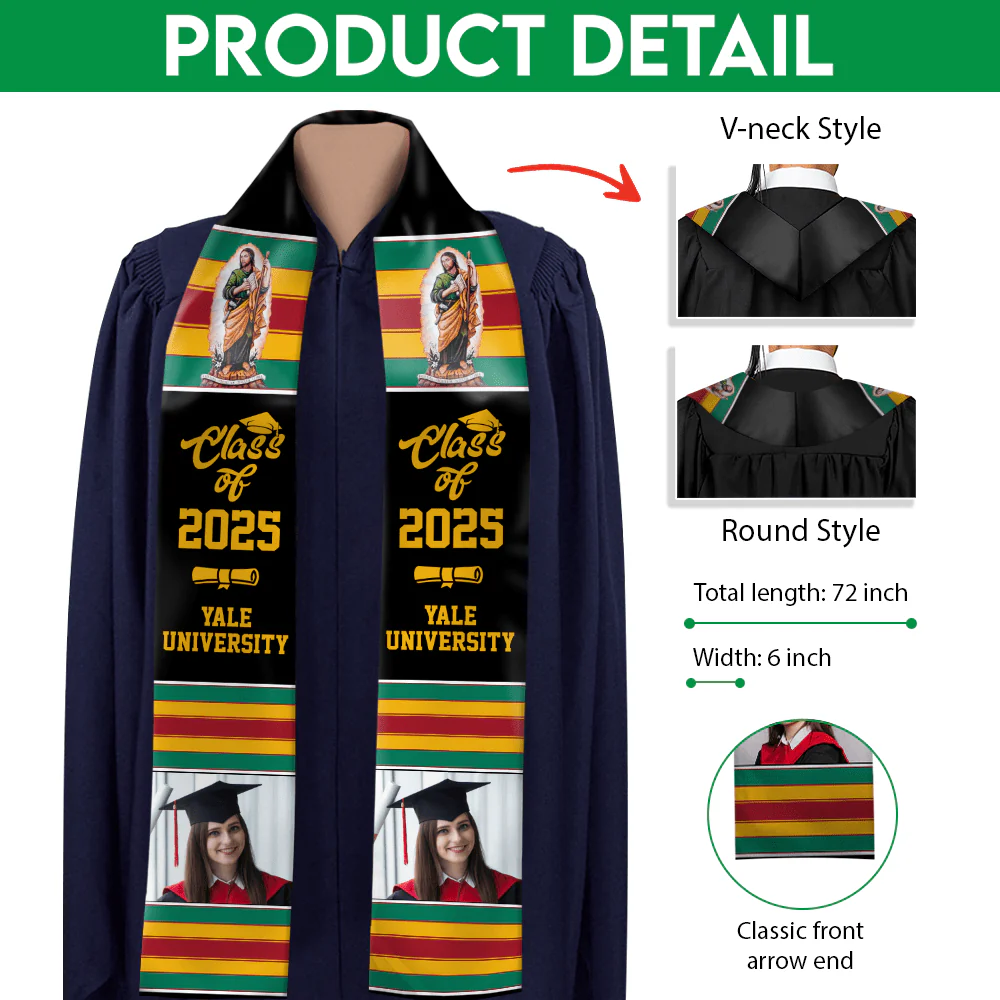 Graduation 2026 Stoles Sash, Graduation Gift, Mexico Senior Gift HN590 HA75 895082 - Image 7