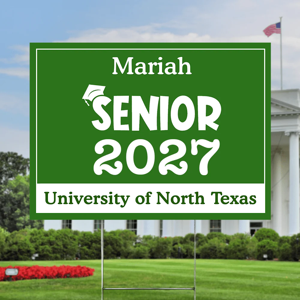 Senior Yard Sign 18x24'' Ver2 - Made in USA (H-Stake Stand Included), Graduation Day HA75 890373 - Image 20