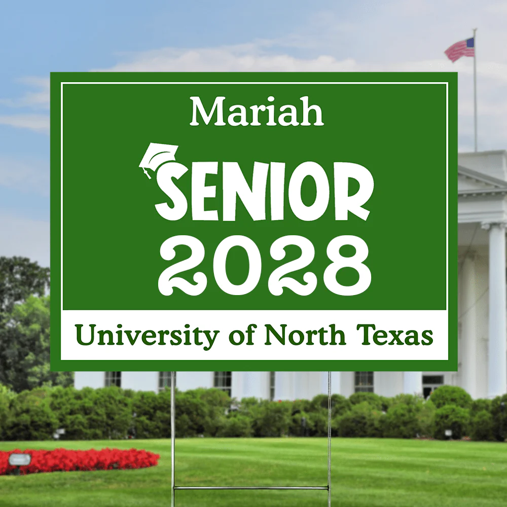 Senior Yard Sign 18x24'' Ver2 - Made in USA (H-Stake Stand Included), Graduation Day HA75 890373 - Image 23