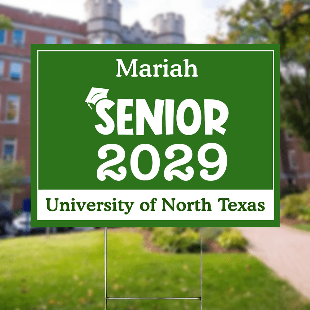 Senior Yard Sign 18x24'' Ver2 - Made in USA (H-Stake Stand Included), Graduation Day HA75 890373 - Image 31