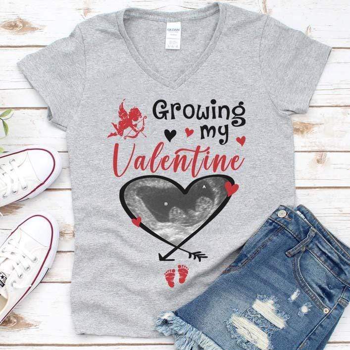 Growing My Valentine Custom Shirt - Image 4