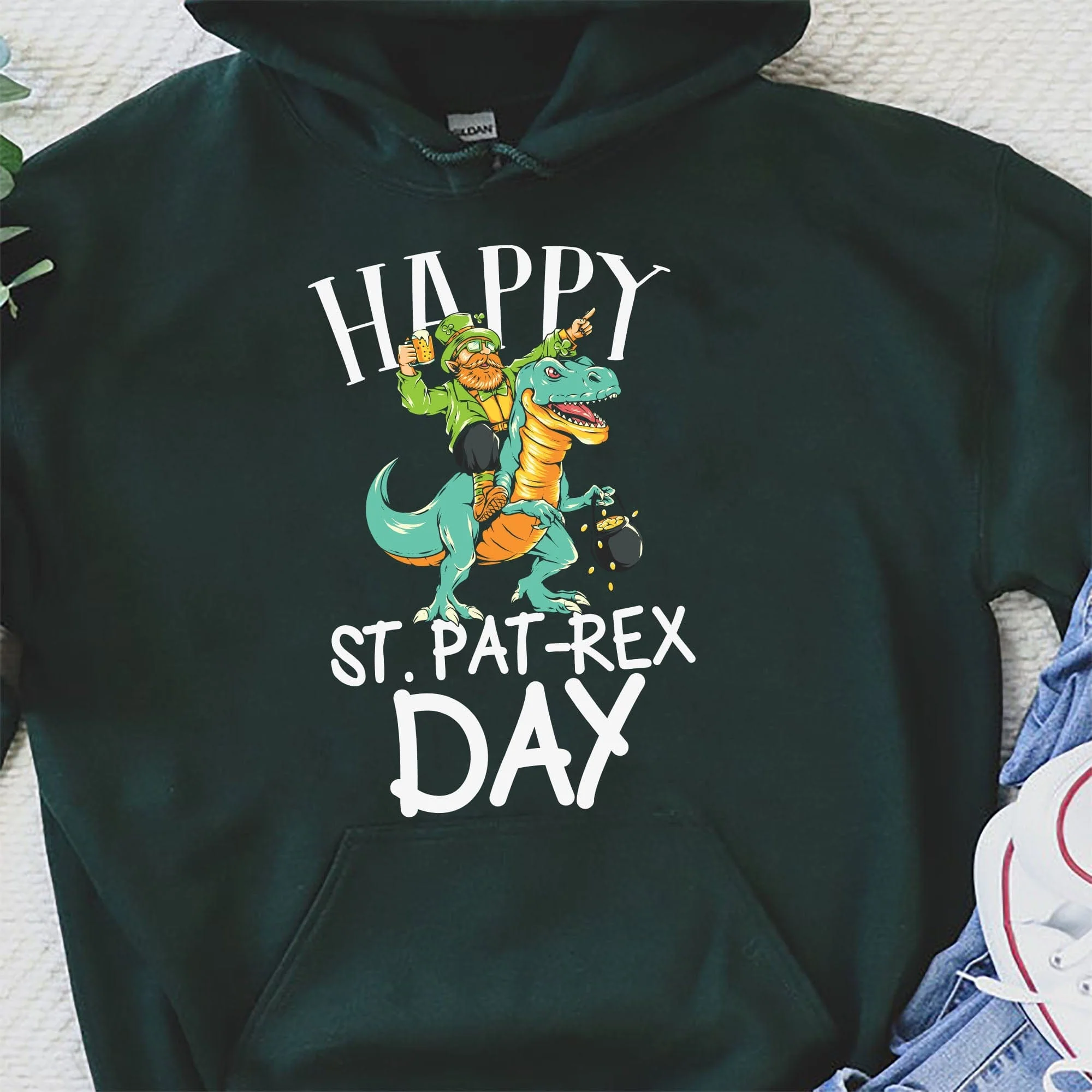 Happy St Pat-Rex Day Shirt C171 - Image 3