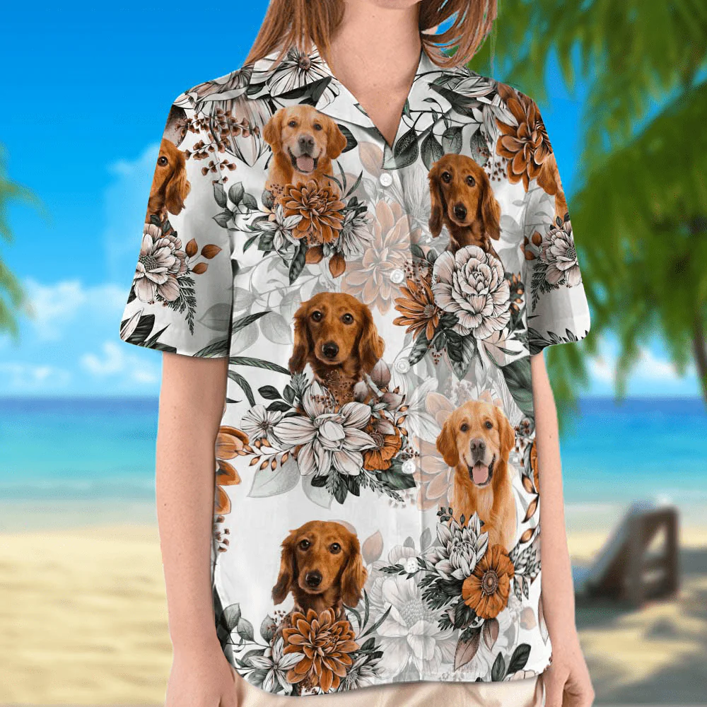 Hawaiian Shirt Women Upload Photo, N369 HN590 - Image 5