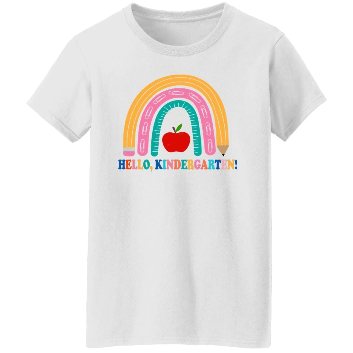 Hello Kindergarten Teach Love Inspire Shirt H431 - Image 2