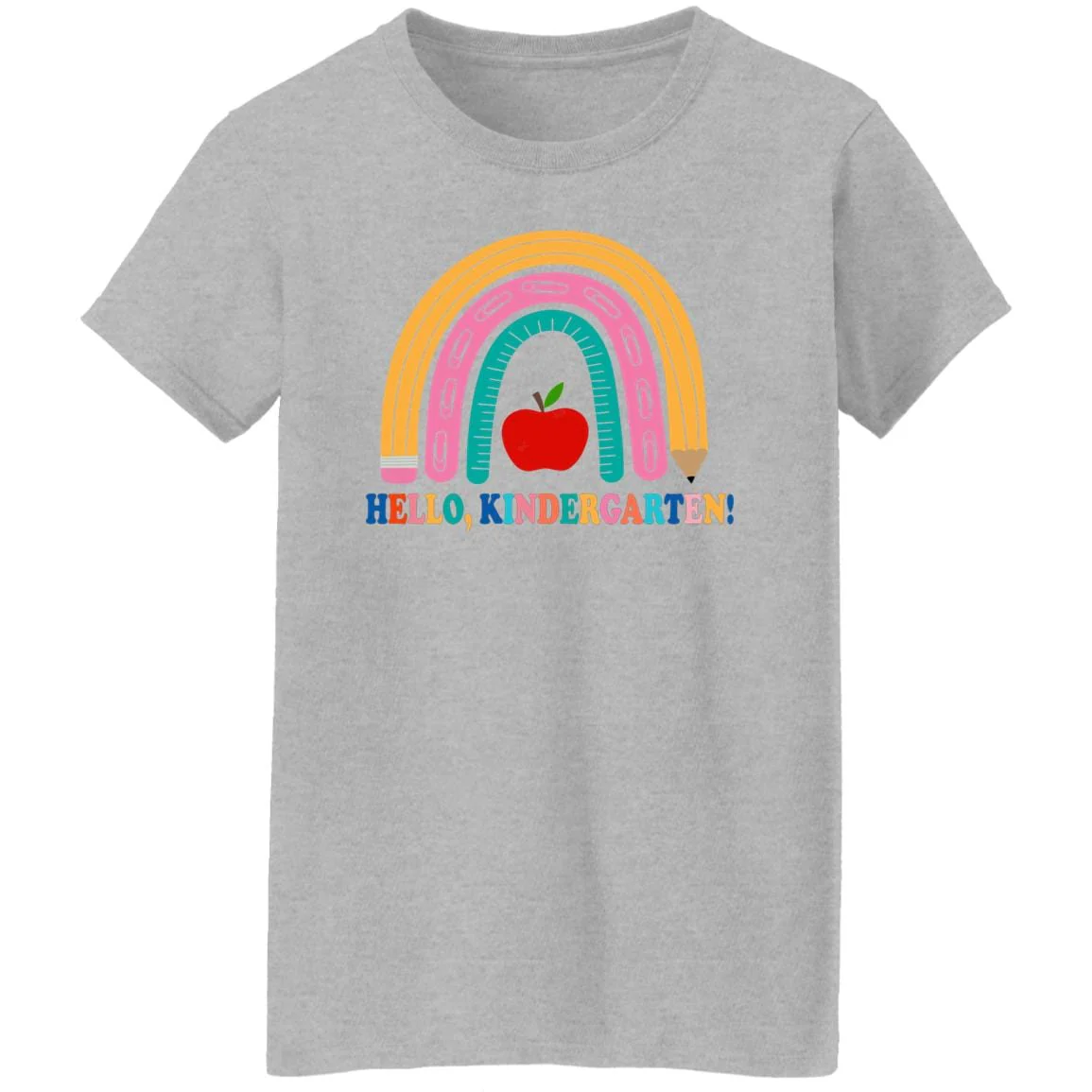 Hello Kindergarten Teach Love Inspire Shirt H431 - Image 6