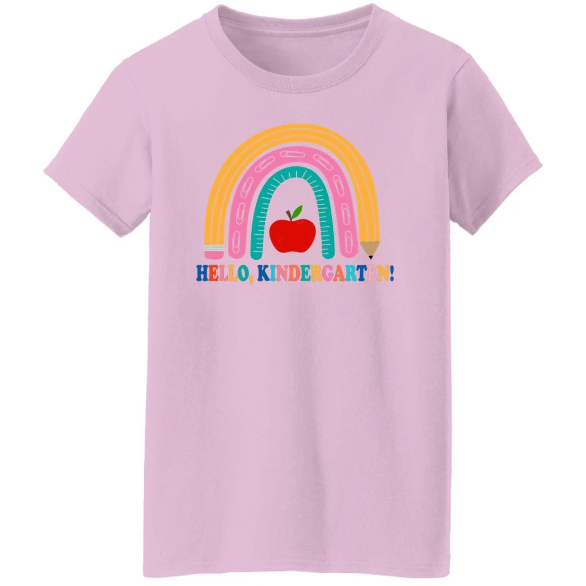 Hello Kindergarten Teach Love Inspire Shirt H431 - Image 7