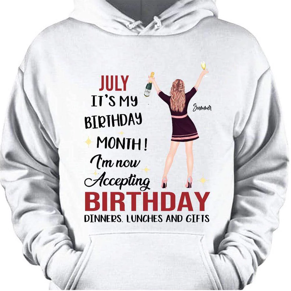 I Am Now Accepting Dinner Lunch And Gifts Birthday Shirt - Image 3