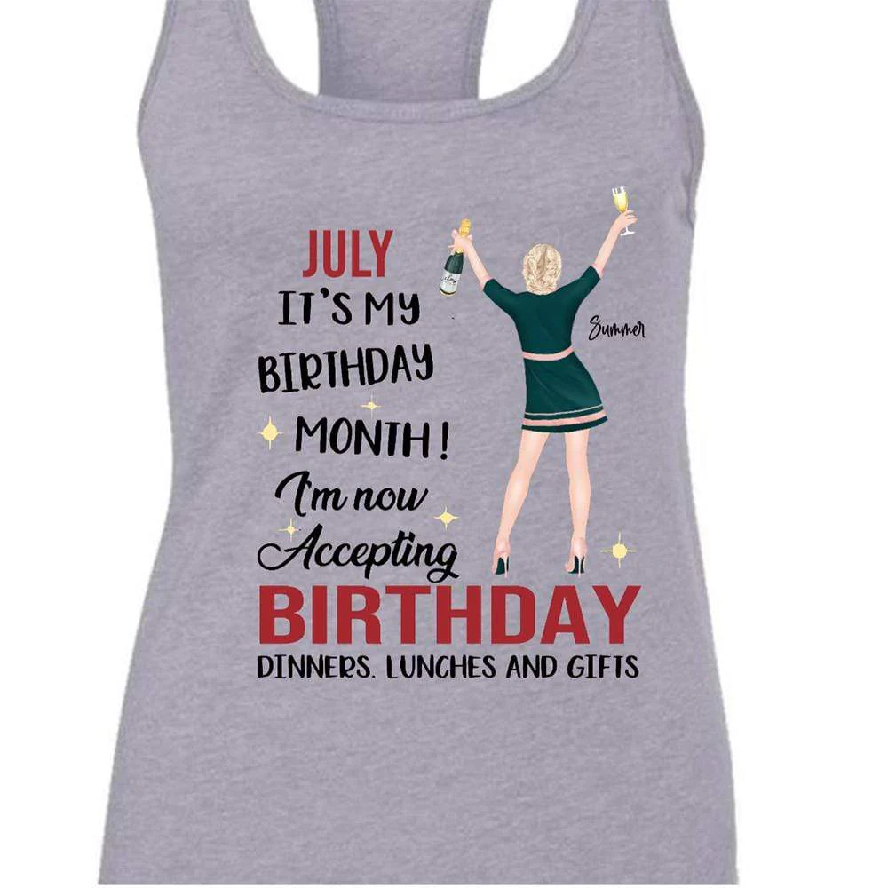 I Am Now Accepting Dinner Lunch And Gifts Birthday Shirt - Image 5