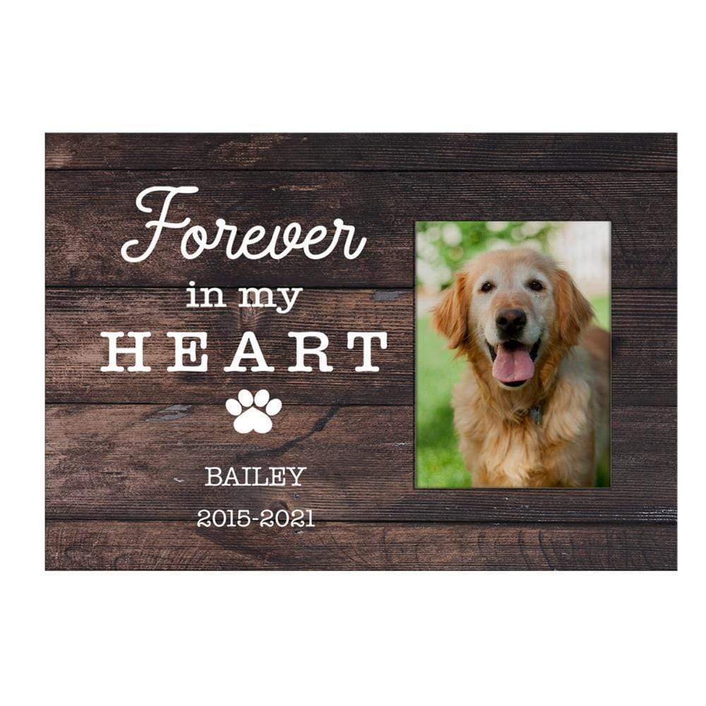 Forever In My Heart Dog Print Canvas - Image 3