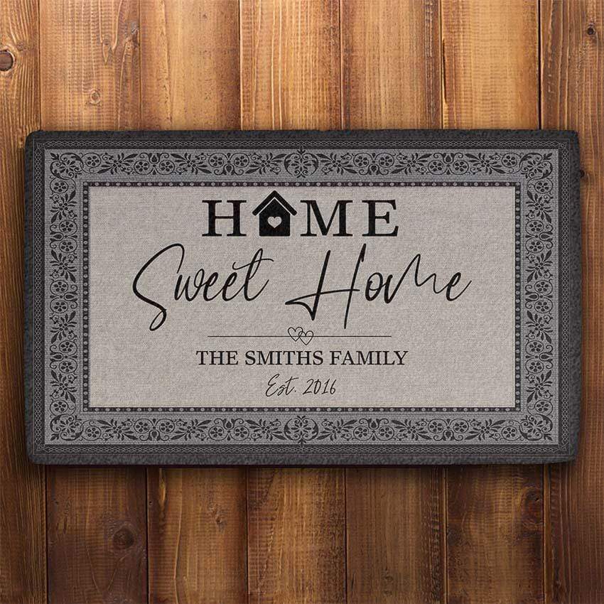 Home Sweet Home Personalized Doormats - Image 2