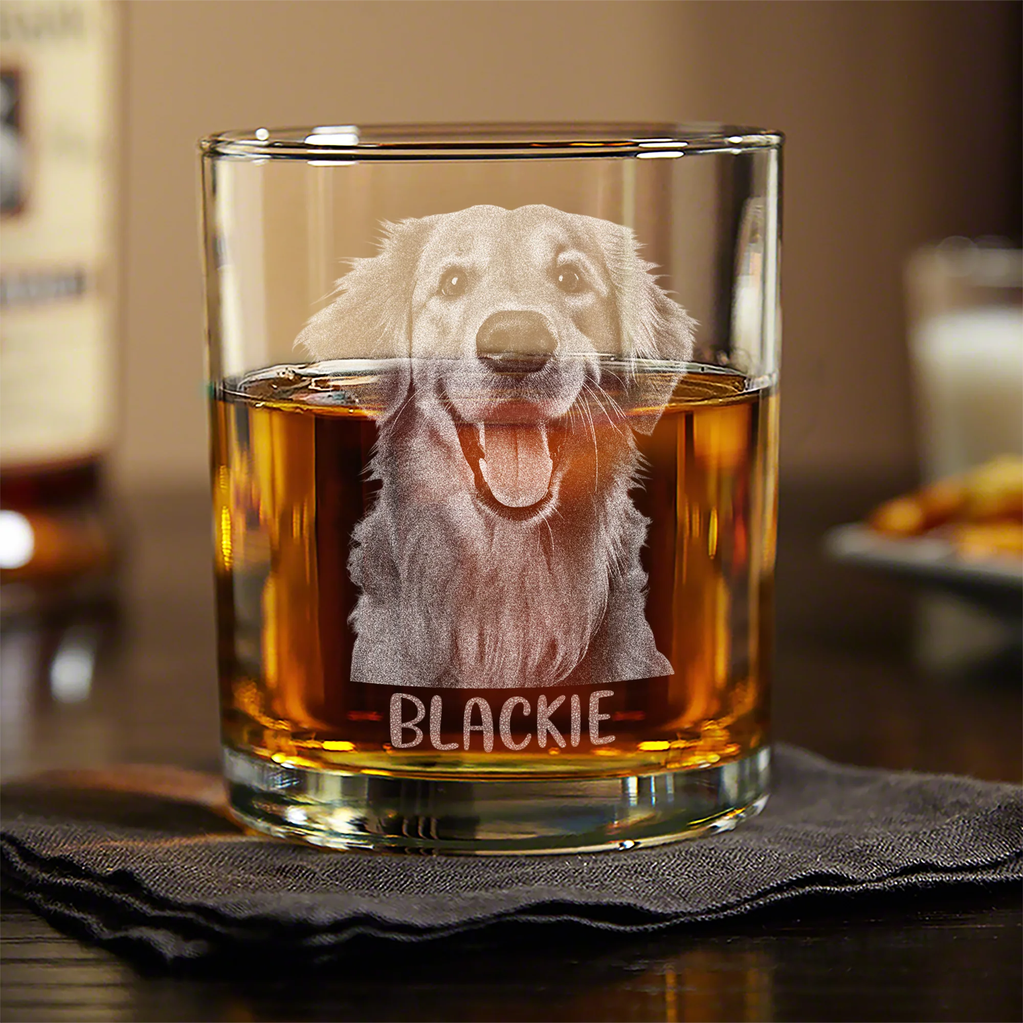 Admit It! Life Would Be Boring Without Us - Personalized Engraved Whiskey Glass TH10 892943 - Image 2