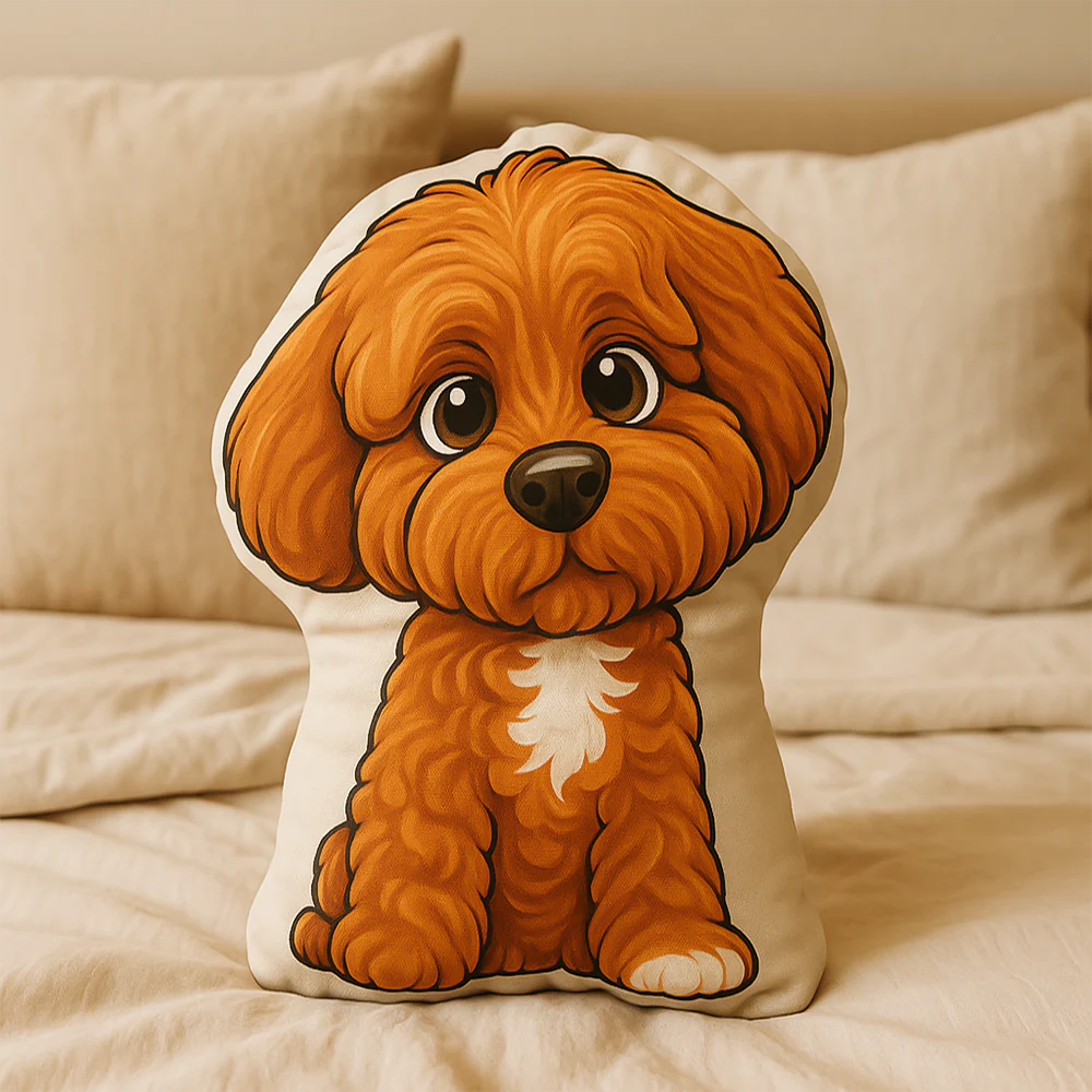 Custom Dog Cat Cartoon Photo Shaped Pillow For Dog Lovers Cat Lovers CH07 896448 - Image 7