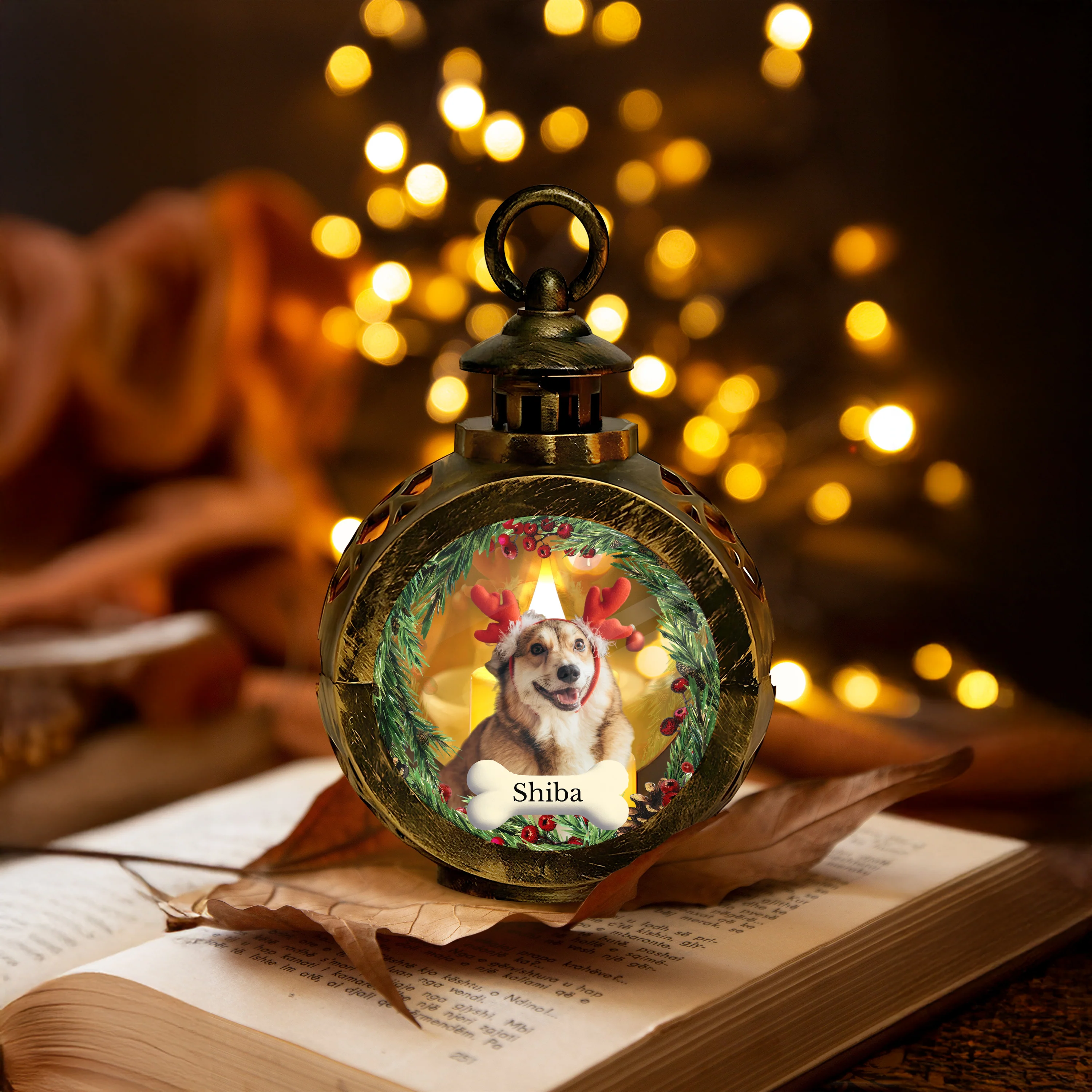 Custom Dog Photo - Personalized Custom Candlelight Lantern Ornament For Dog Lovers HO82 894936 - Image 4