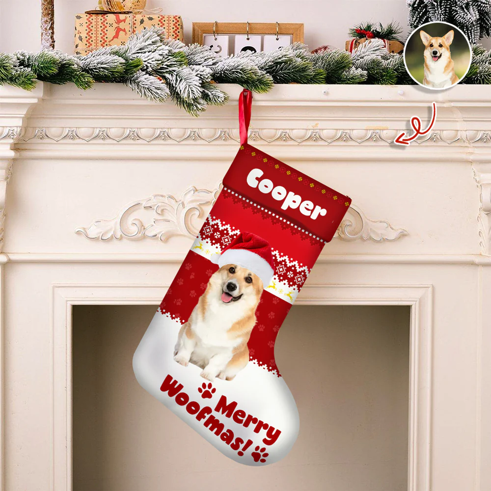 Custom Funny 3D Pet - Personalized Christmas Stocking Gift For Dog And Cat Lovers CH07 895686 - Image 7