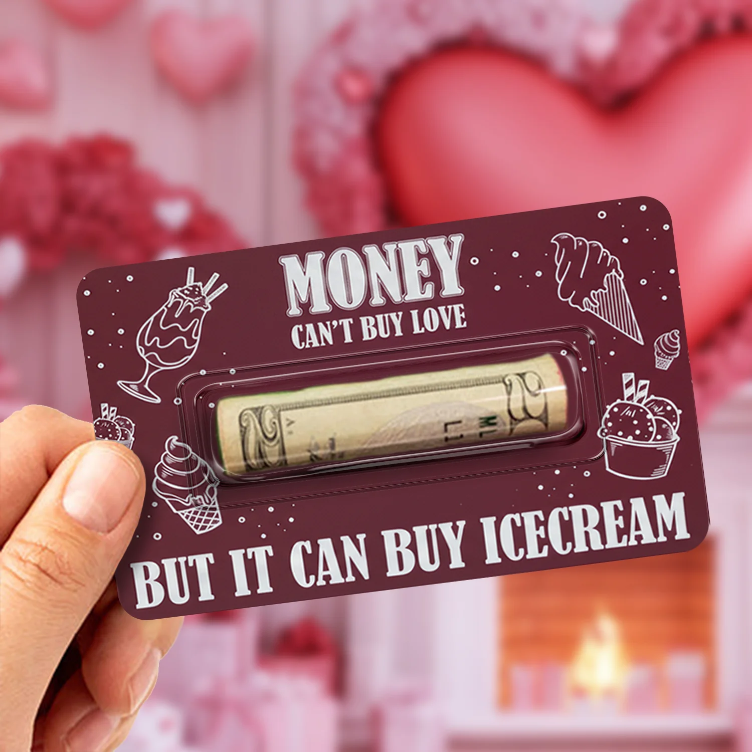 Custom Money Holder Card Funny Valentine's Gift For Couple HO82 901130 - Image 6