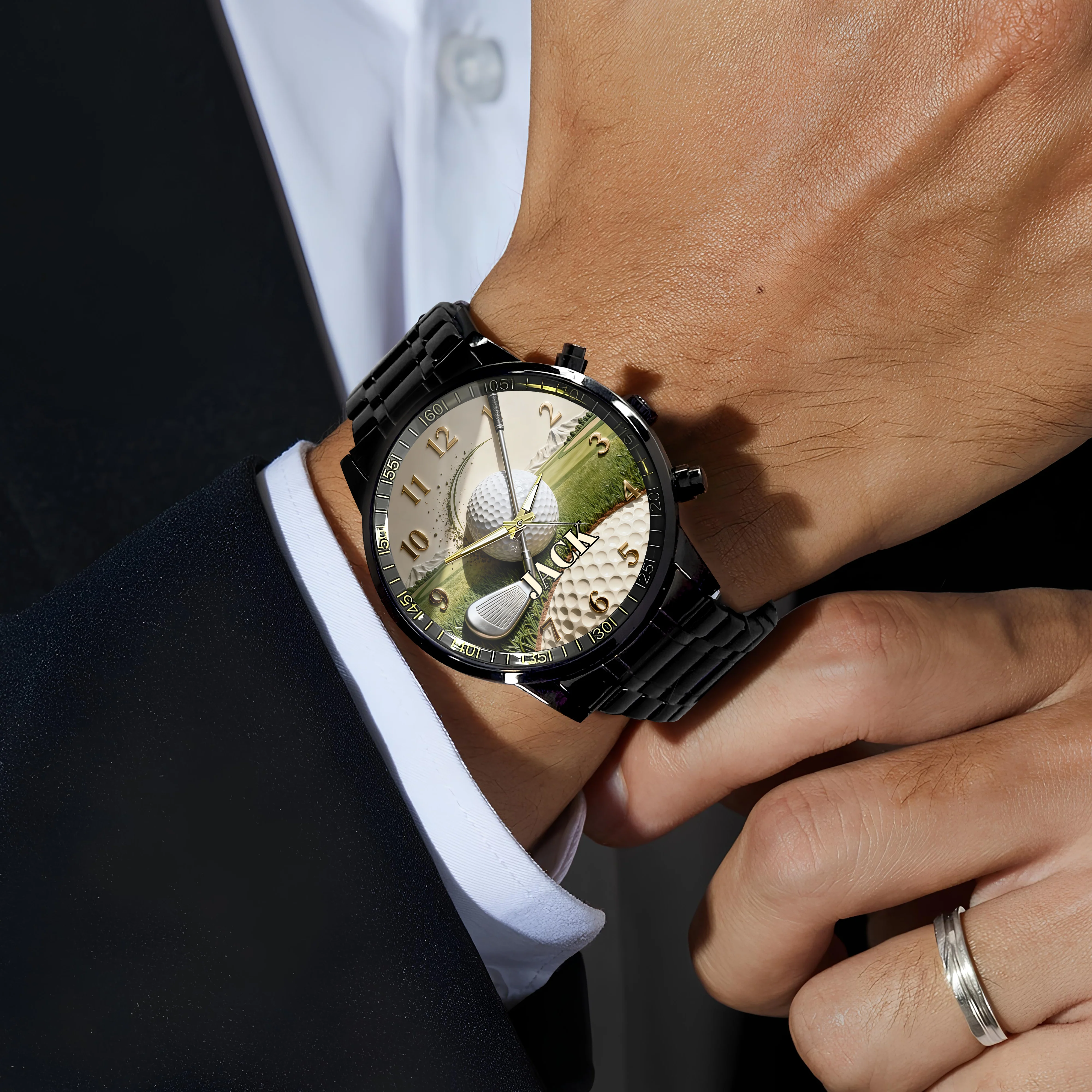 Custom Name Golf Player Wrist Watch Gift For Golf Enthusiasts CH07 899616 - Image 3