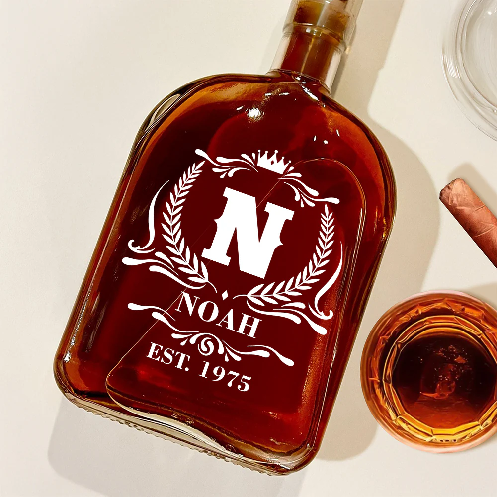 Custom Name Whiskey Bottle Gift For Dad, Husband CH07 896018 - Image 2