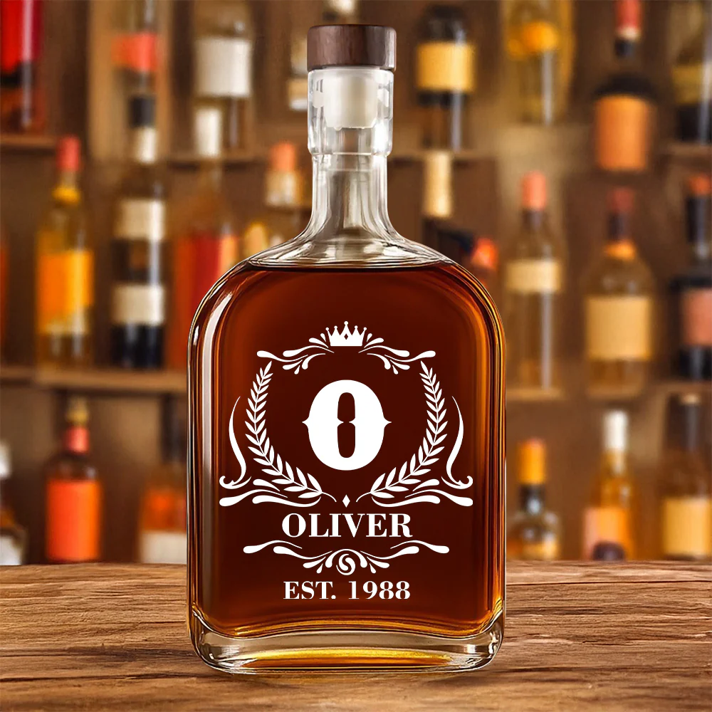 Custom Name Whiskey Bottle Gift For Dad, Husband CH07 896018 - Image 3