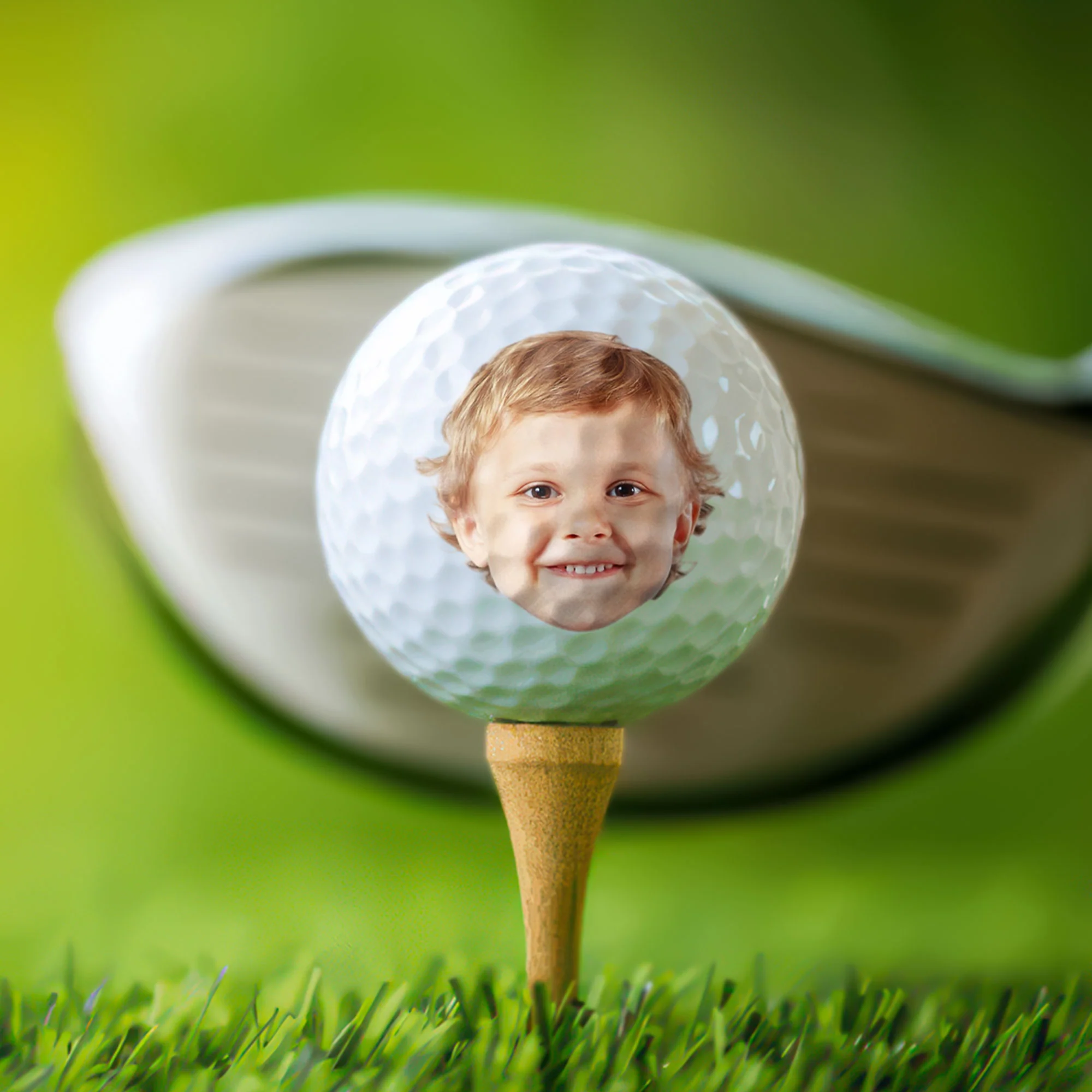 Custom Photo Best Daddy By Par Golf Ball HA75 892434 - Image 5