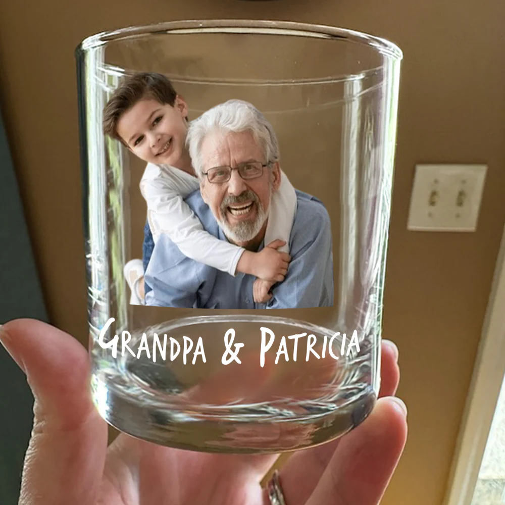 Custom Photo Dear Dad I Am Awesome Custom Photo Print Rock Glass CH07 895808 - Image 6