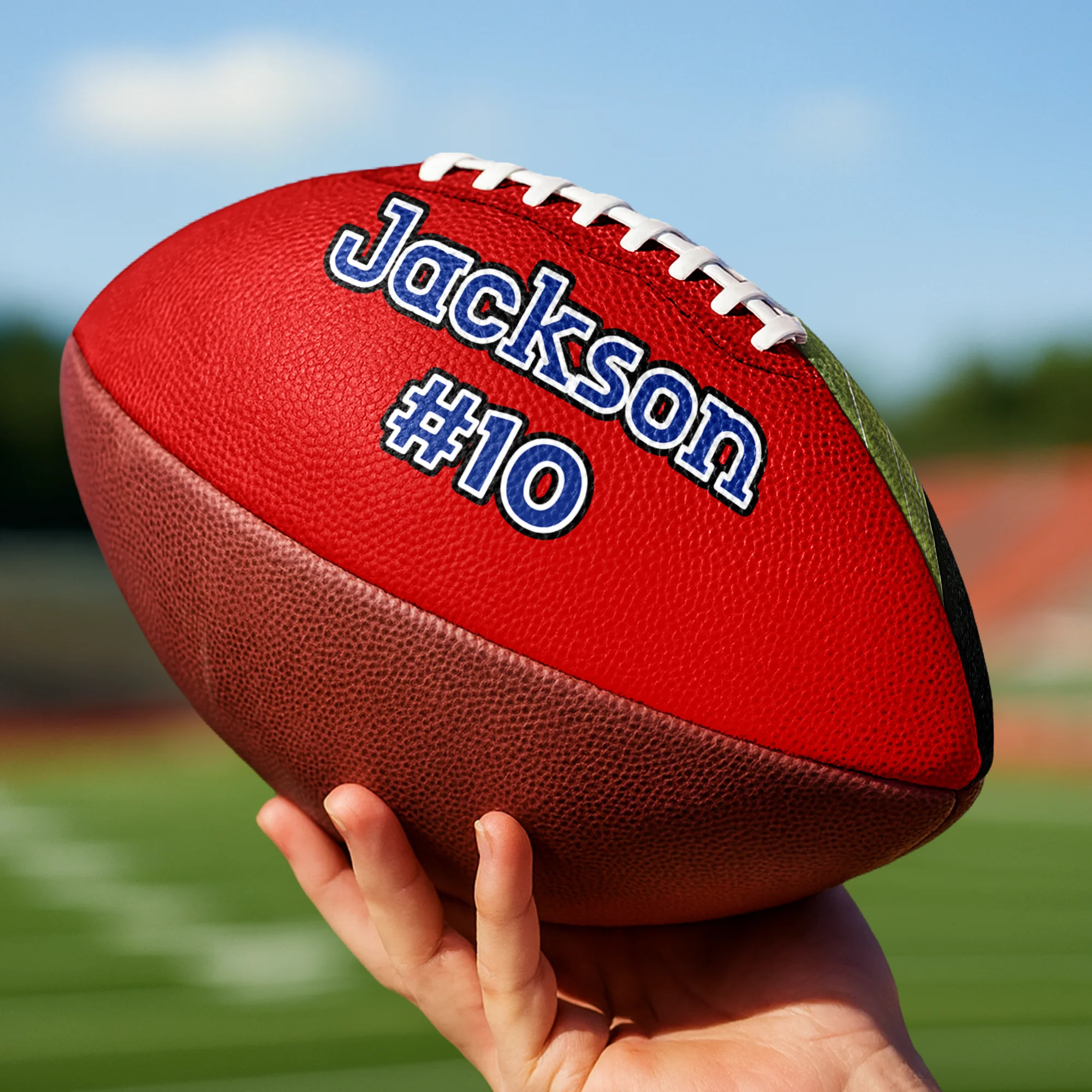 Custom Photo Football Ball Gift For Football Lover CH07 899962 - Image 3