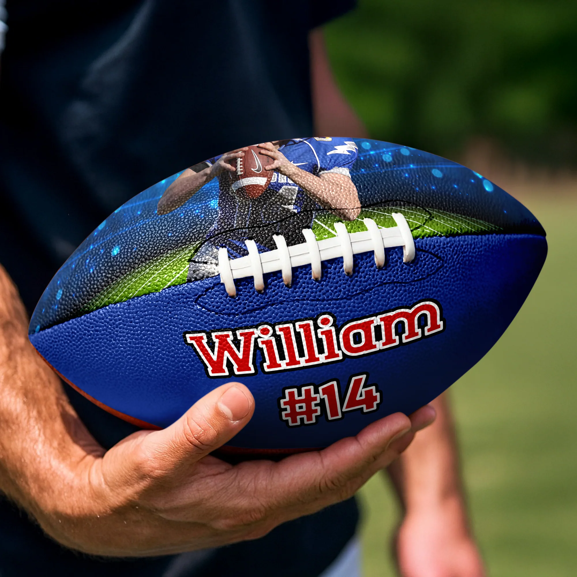 Custom Photo Football Ball Gift For Football Lover CH07 899962 - Image 4