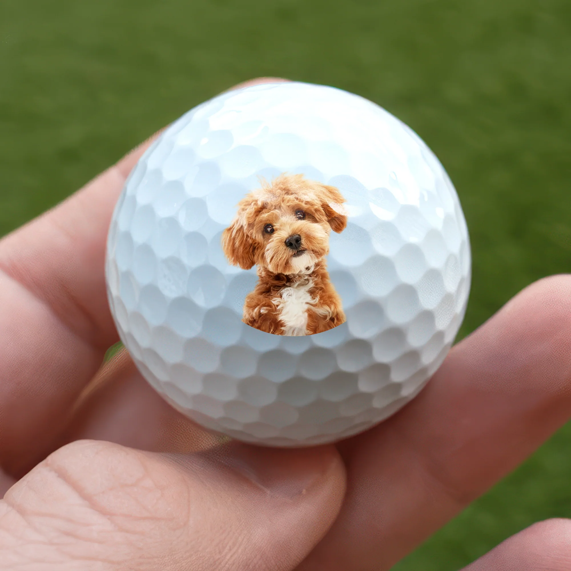 Custom Photo Human/Dog/Cat - Personalized Golf Ball Gift For Golfer, Golf Lovers HA75 898558 - Image 3