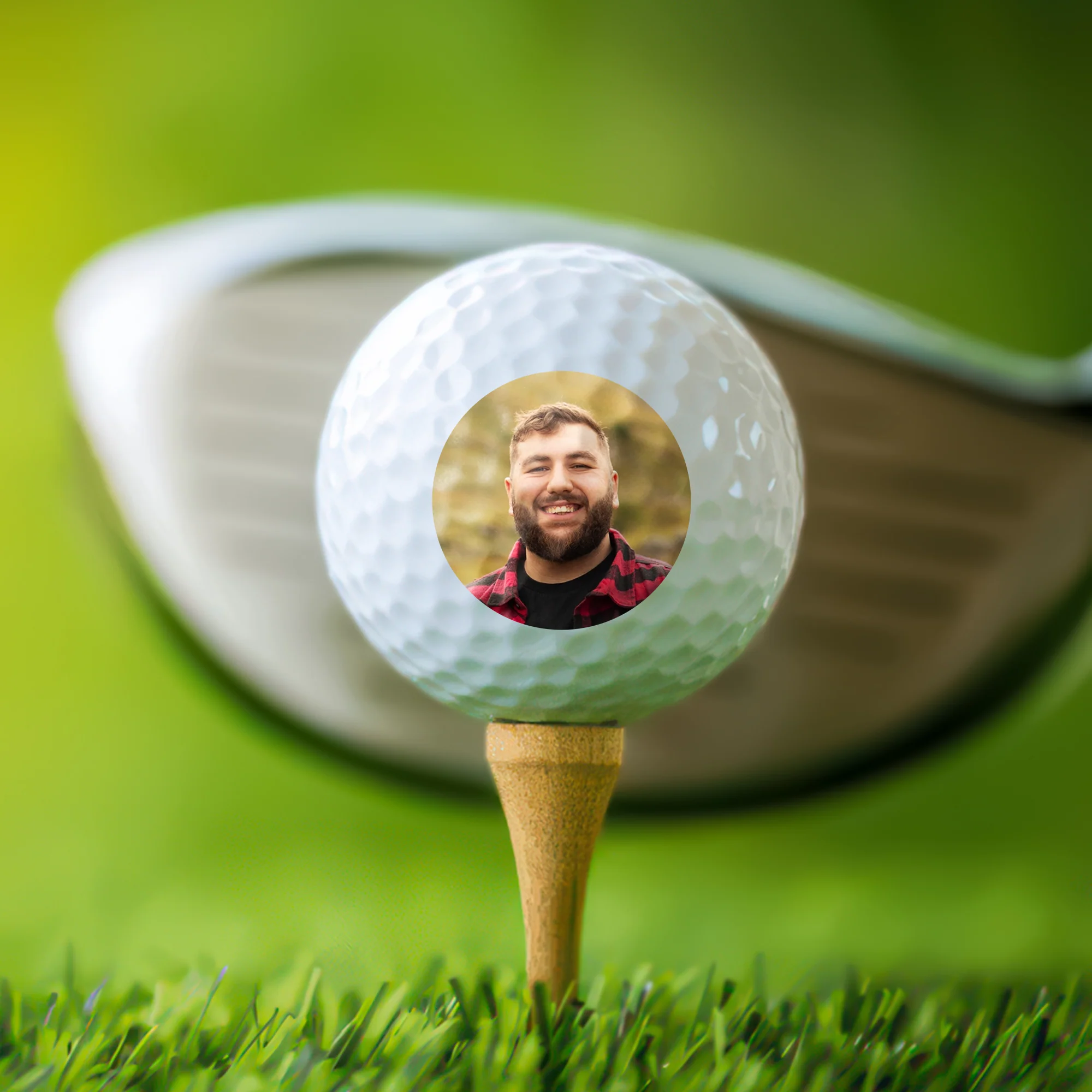 Custom Photo Human/Dog/Cat - Personalized Golf Ball Gift For Golfer, Golf Lovers HA75 898558 - Image 4