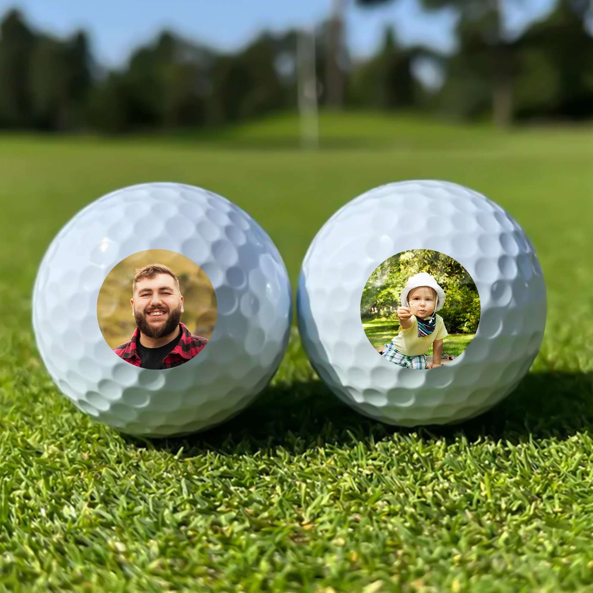 Custom Photo Human/Dog/Cat - Personalized Golf Ball Gift For Golfer, Golf Lovers HA75 898558 - Image 5