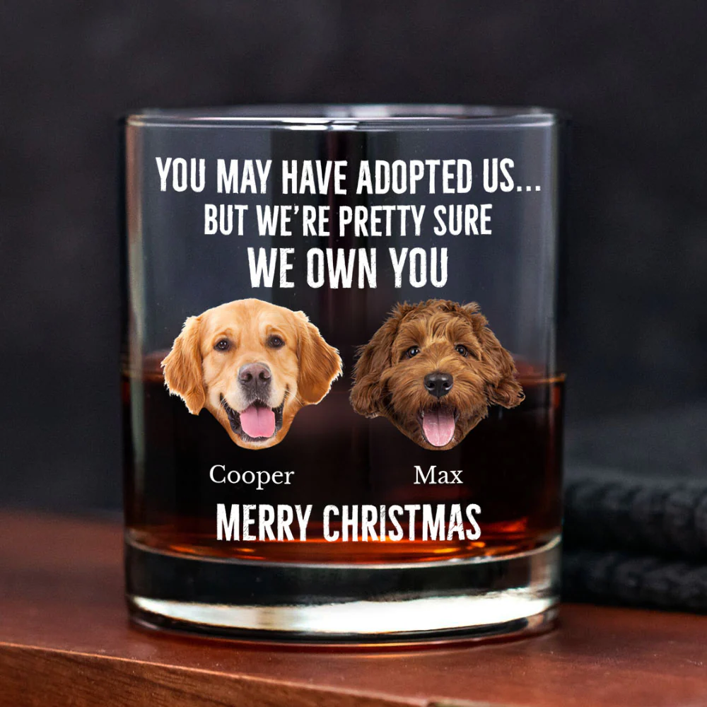 Custom Photo I'm Pretty Sure I Own You Personalized Whiskey Glass For Dog Lover LM32 895073 - Image 6