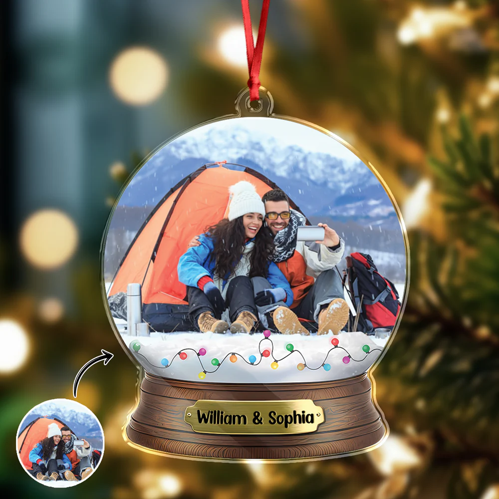 Custom Photo Making Memories One Campsite At A Time Acrylic Ornament TH10 894933 - Image 4
