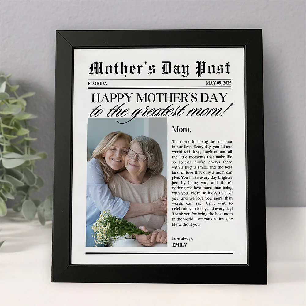 Custom Photo The Greatest Mother For Mother's Day Picture Frame TH10 892597 - Image 5