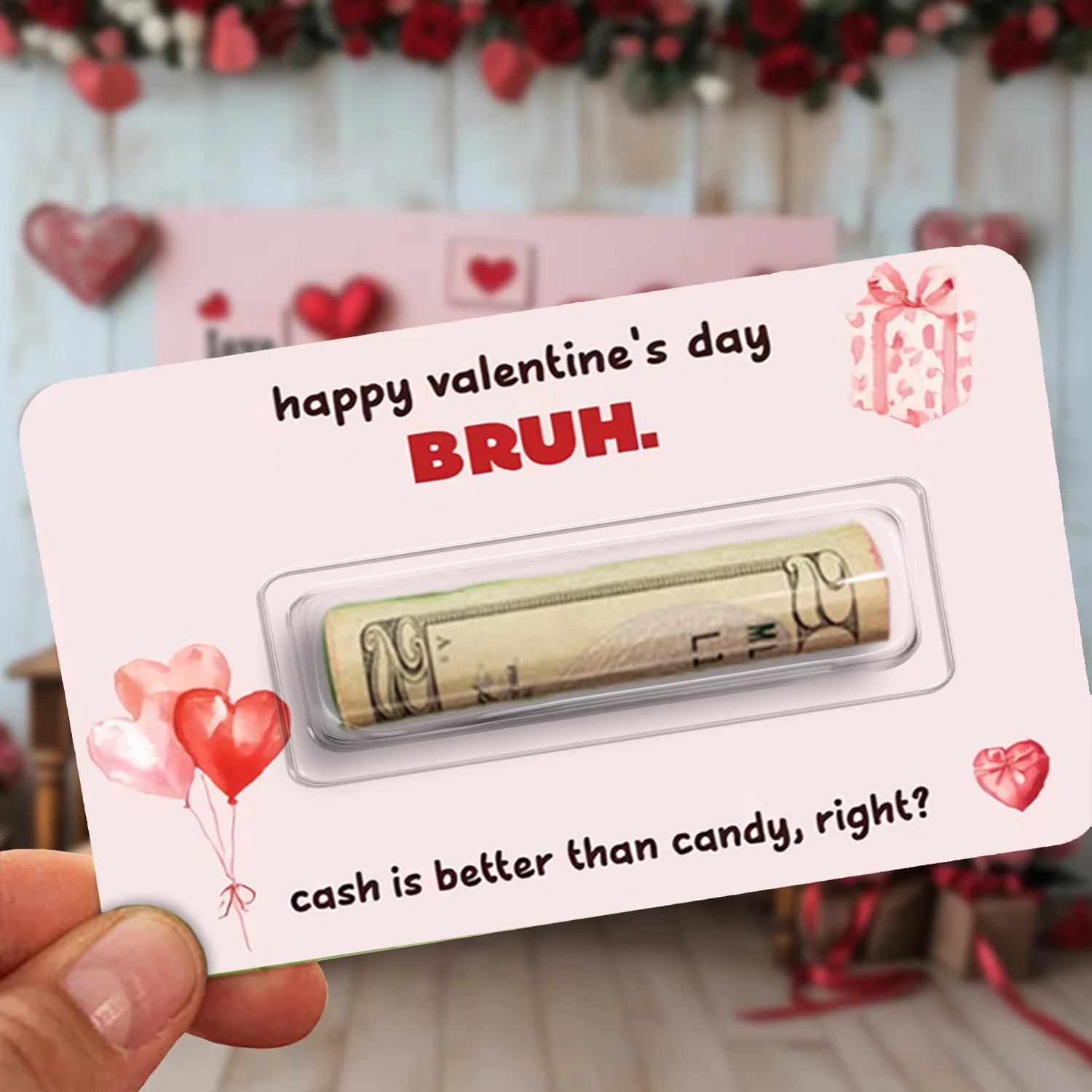 Custom Valentine's Day Money Holder Card Funny Gift For Couple HO82 901128 - Image 8