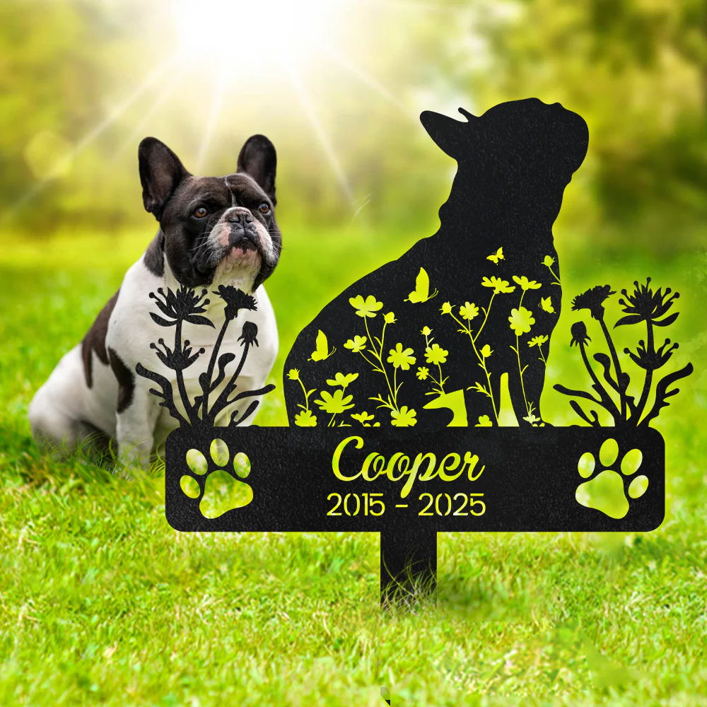 Personalized Dog Garden Stake Memorial Gift For Dog Lovers CH07 896292 - Image 2