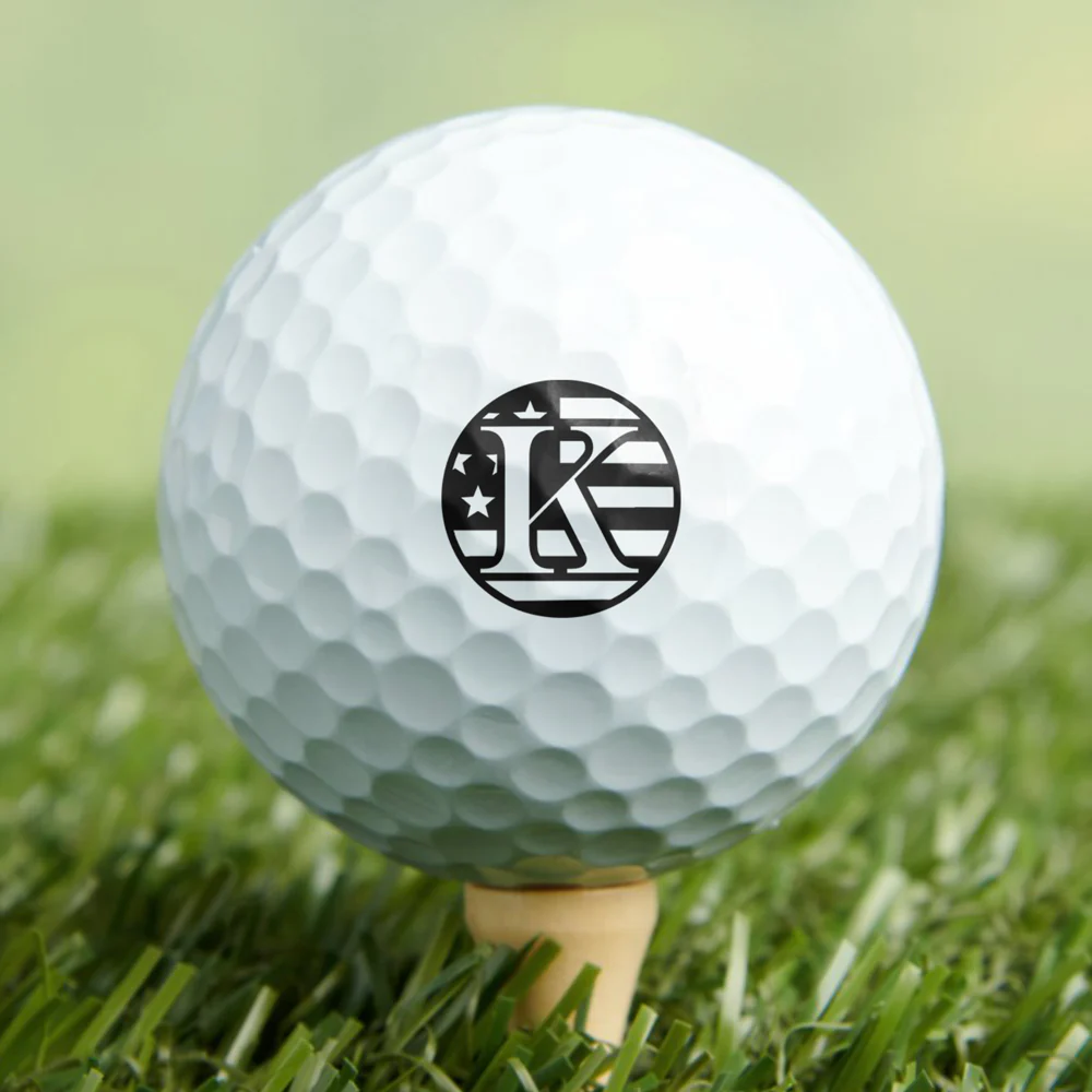 Personalized Letter Golf Ball Stamp Box Gift Gift For Golfer, Golf Ball Marker CH07 910070 - Image 7