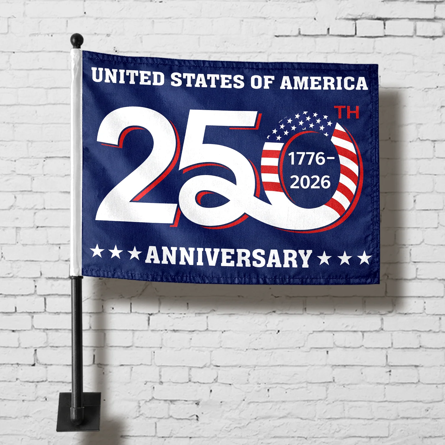 United States Of America 250th Anniversary Car Flag HA75 898522 - Image 4