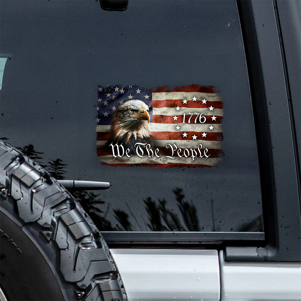 We The People - 250 Years Anniversary Car Window Decal Sticker CH07 910150