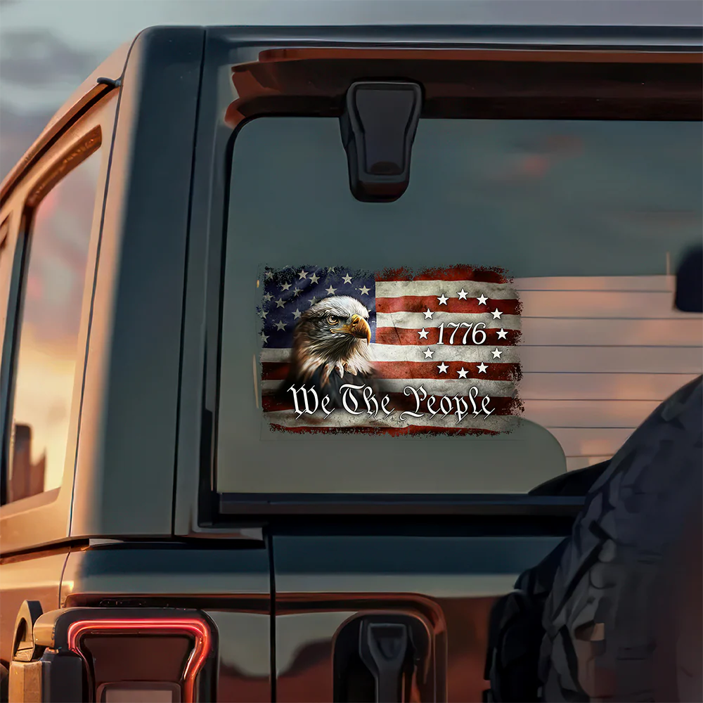 We The People - 250 Years Anniversary Car Window Decal Sticker CH07 910150 - Image 3