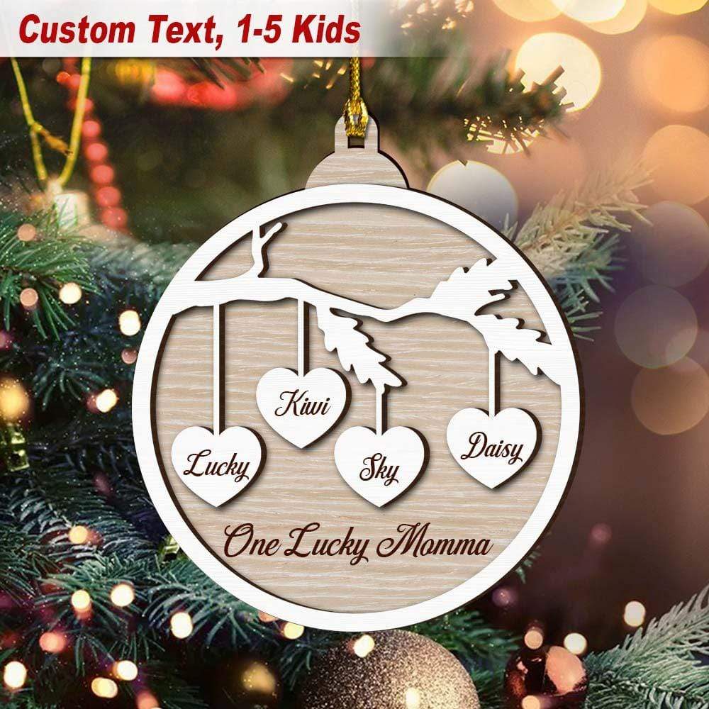 Blessed Grandma Layered Wood Ornament HN590 891345