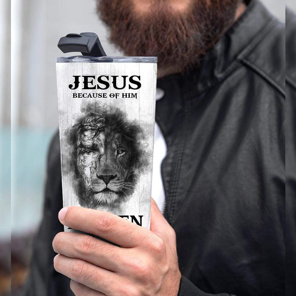 Heaven Knows My Name Christian Tumbler, Christian Gift, Personalized Tumbler HN590 - Image 4