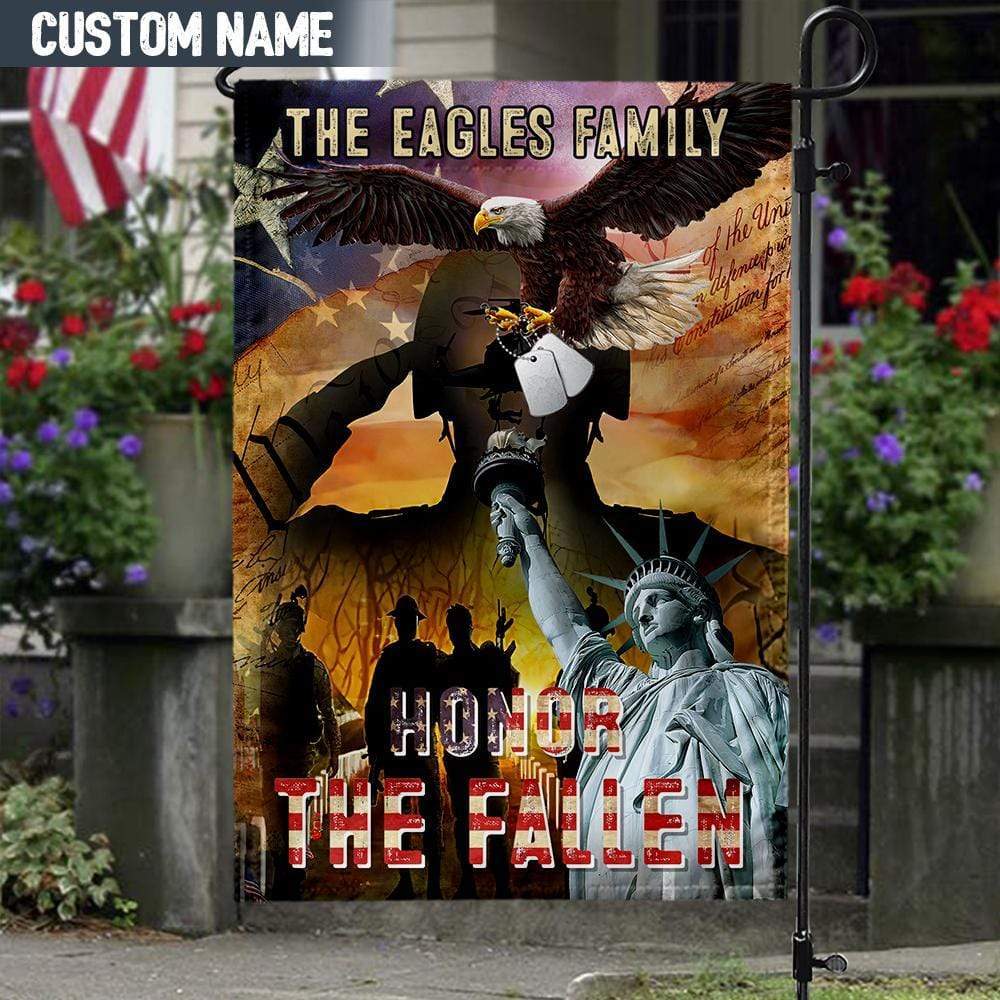 Honor The Fallen Veteran Garden Flag, HN590