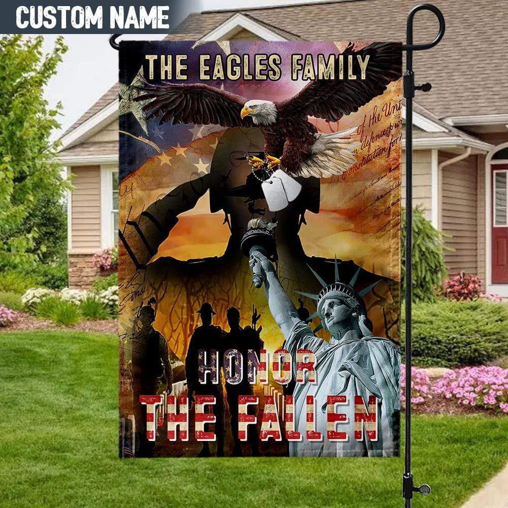 Honor The Fallen Veteran Garden Flag, HN590 - Image 3