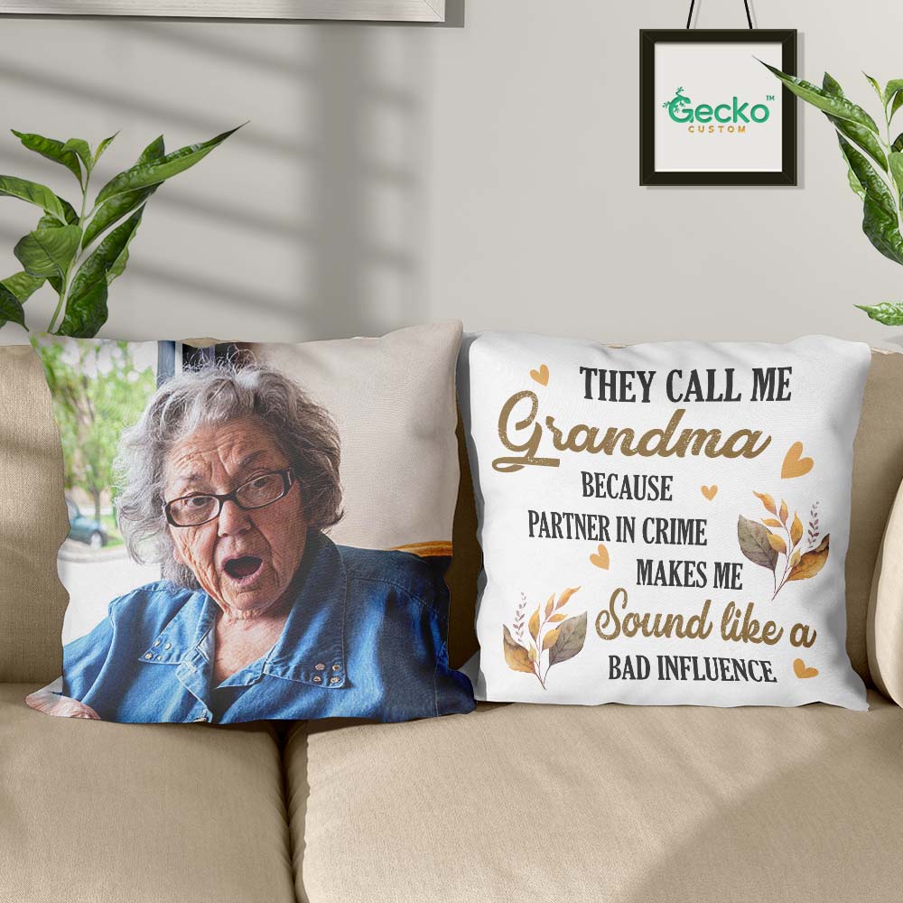 They Call Me Grandma Family Throw Pillow 13 HN590
