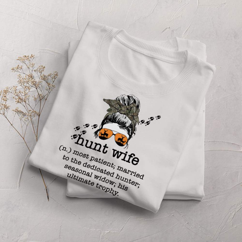 Hunt Wife Definition Ultimate Trophy Wife Hunting Shirt, N304 HN590 - Image 4